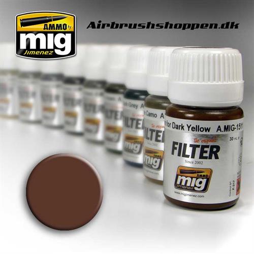 A.MIG 1500 BROWN FOR WHITE filter 30ml